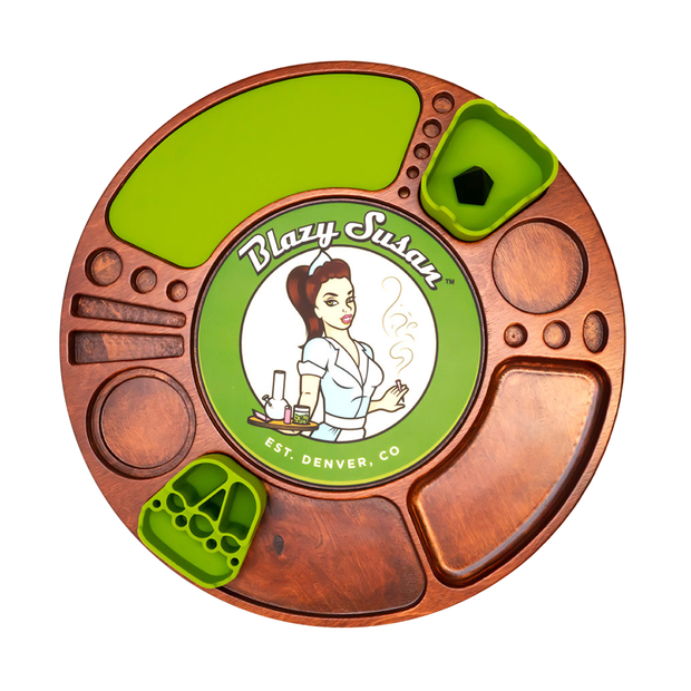 Blazy Susan Spinning Rolling Trays - Headshop.com