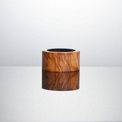 Vitae Glass Olive Wood Ring - Headshop.com