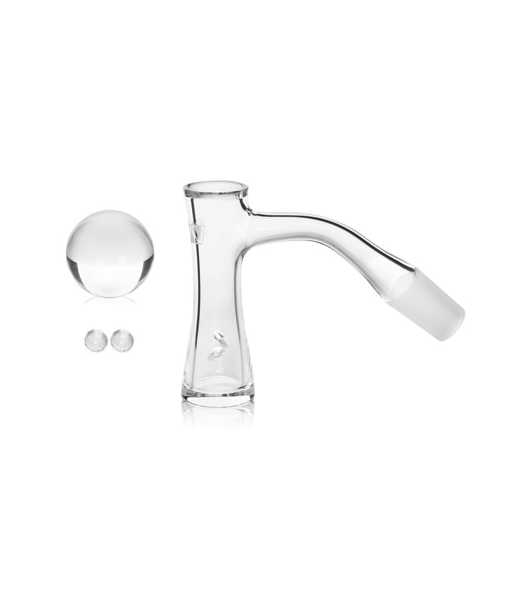 GRAV® 14mm 45° Quartz Hourglass Banger Set - Headshop.com
