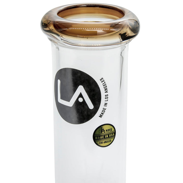 LA Pipes Beaker Bong - Multiple Colors - 8" - Headshop.com