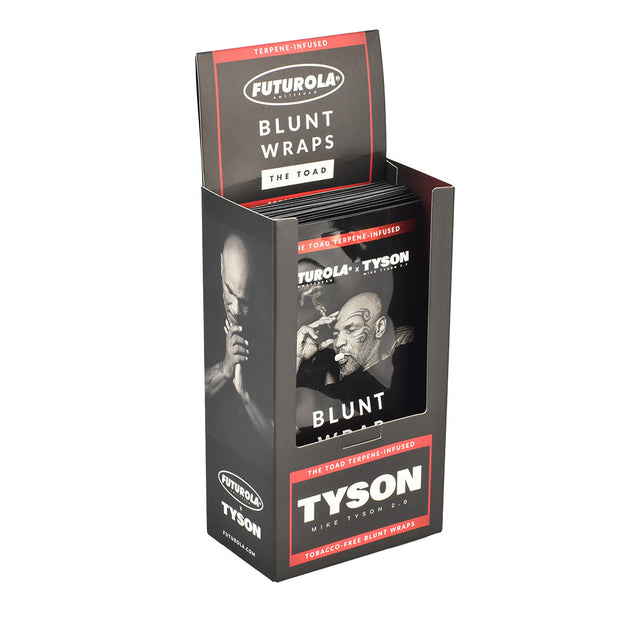 25PC DISP - Futurola x Tyson 2.0 Terp Infused Blunt Wrap - Headshop.com