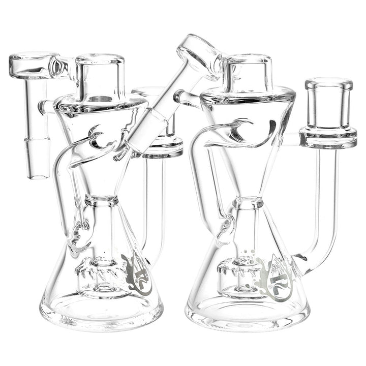 Pulsar Hourglass Recycler Ash Catcher | 5.25" | 14mm - Headshop.com