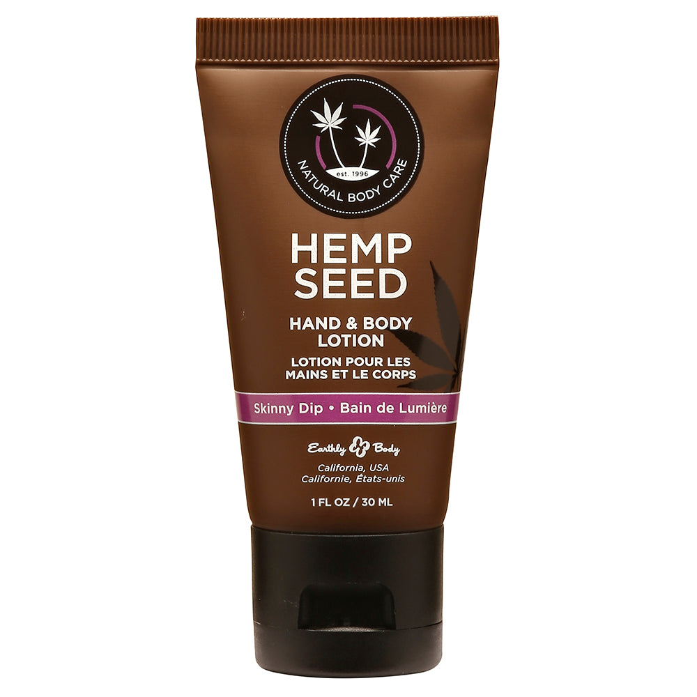 Earthly Body Hand & Body Velvet Lotion Skinny Dip 1oz - Headshop.com