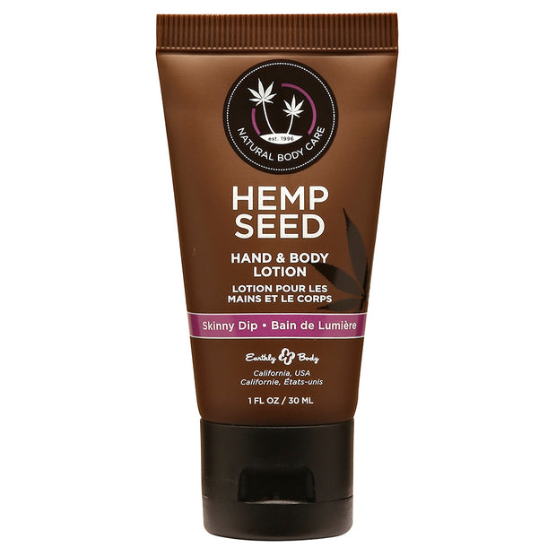 Earthly Body Hand & Body Velvet Lotion Skinny Dip 1oz - Headshop.com