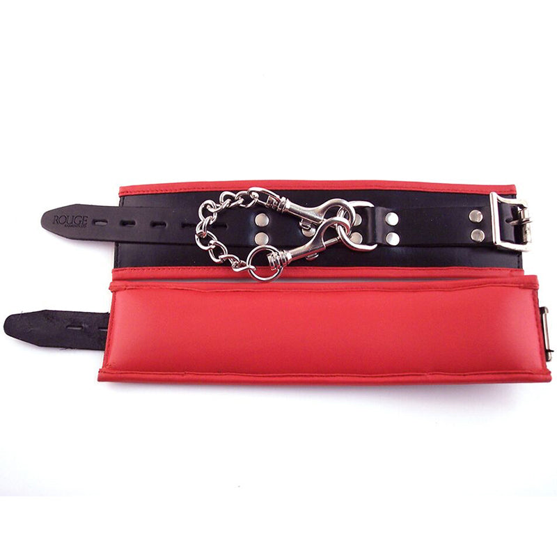 Rouge Padded Wrist Cuffs Black / Red - Headshop.com