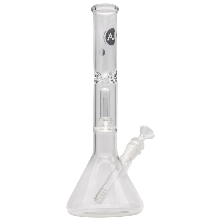 LA Pipes Single or Double Showerhead Perc Beaker Bong - Headshop.com