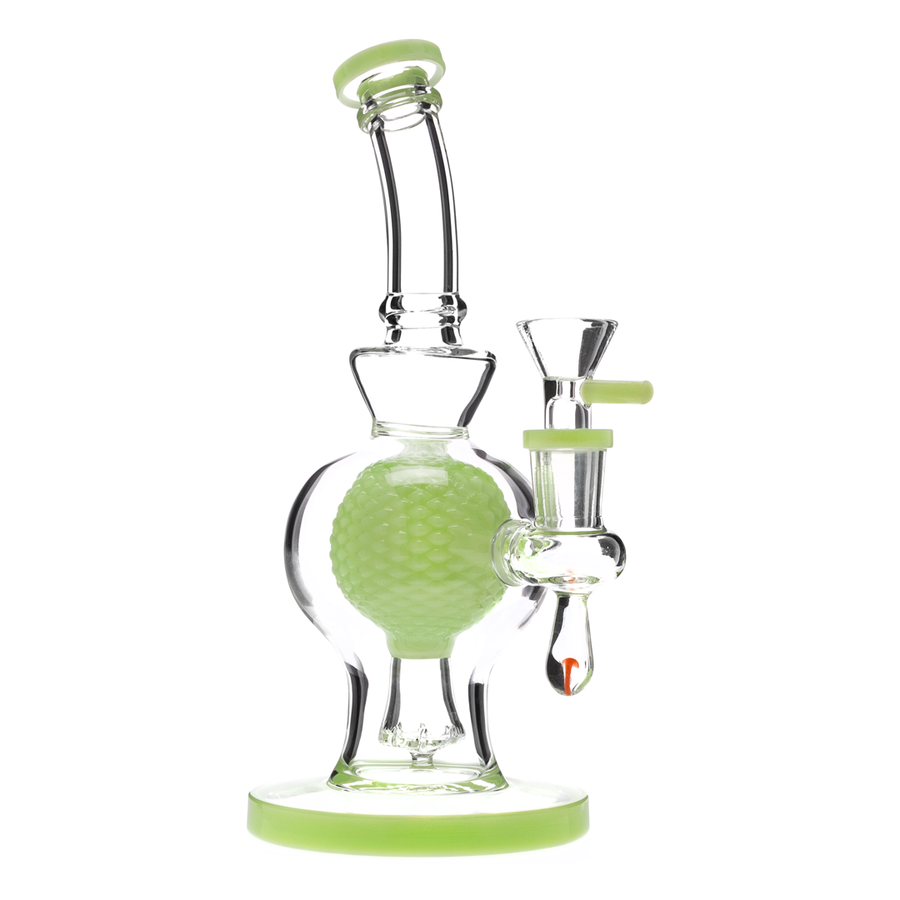 HB King 7" Grid Globe Perc Water Pipe - Headshop.com