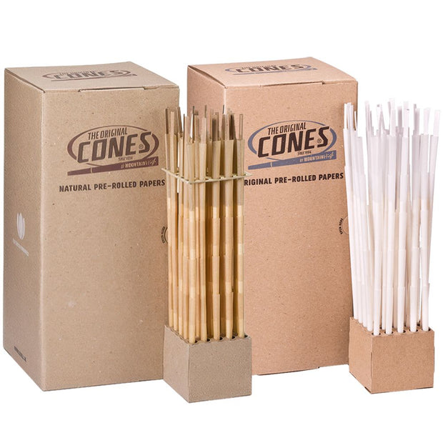 CONES by MountainHigh Cones | Reefer Size | 500pc Bulk Box - Headshop.com
