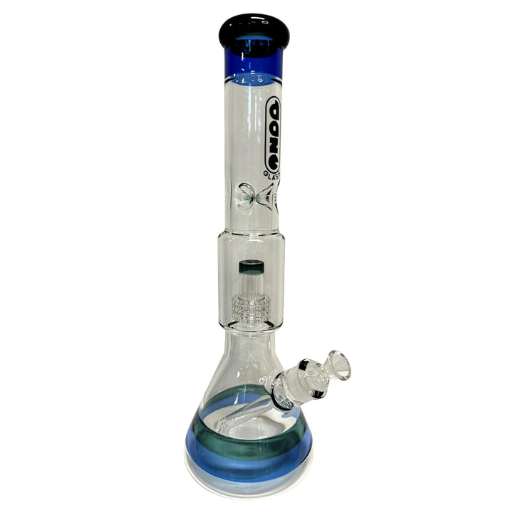Daze Glass - Approx. 16 Striped Glass Water Pipe - Headshop.com