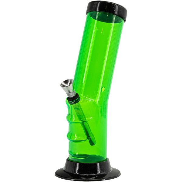 Acrylic Bent Neck Bong 9-12" - Multiple Colors Acrylic Bent Neck Bong 9-12" - Multiple Colors