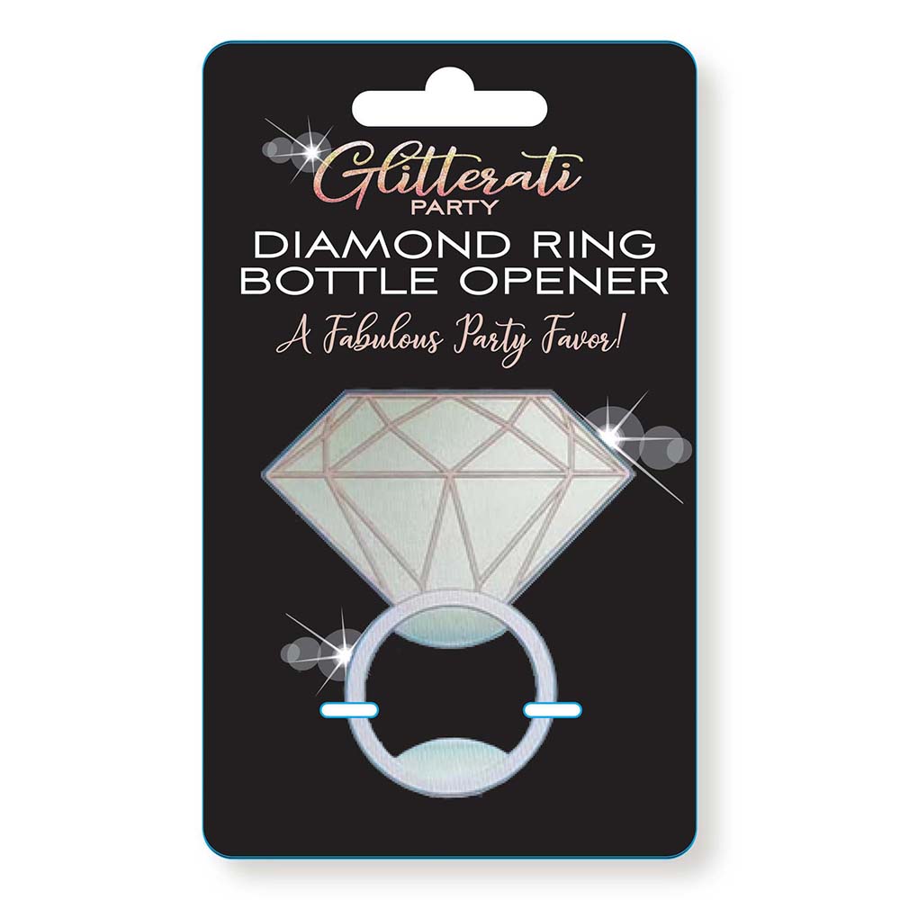 Glitterati Party Diamond Ring Bottle Opener - Headshop.com