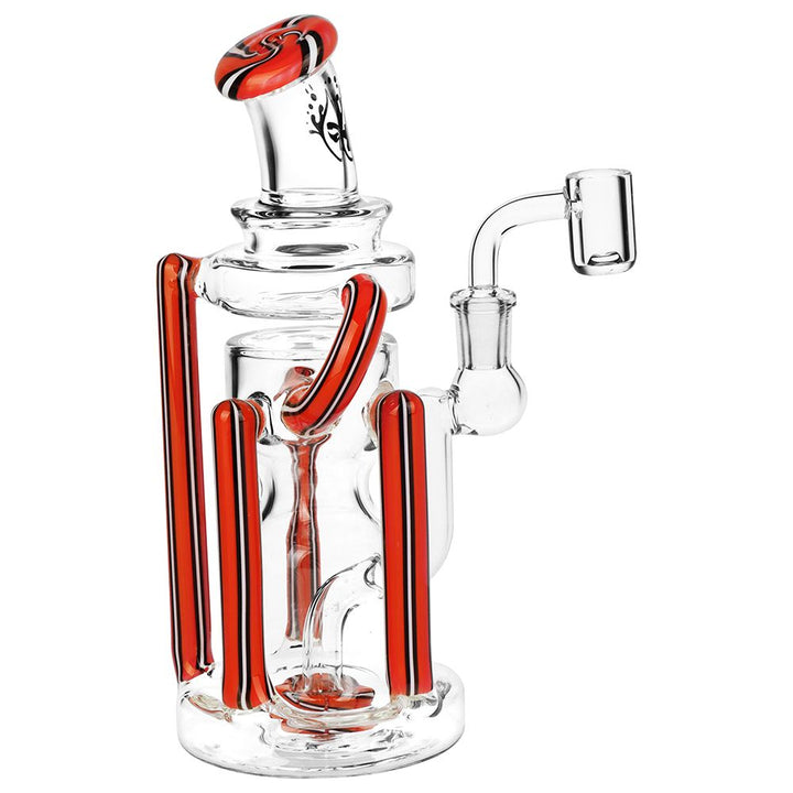 Pulsar Wig Wag Space Station Recycler Glass Dab Rig | 8.5" | 14mm F - Headshop.com