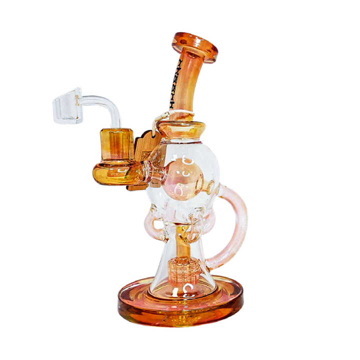 Cheech Glass 9" Fumed Recycler (Banger) - Headshop.com
