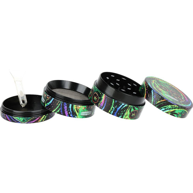 Neo-Psych Pipe & Grinder Boxed Set - 3.25" / Designs Vary - Headshop.com