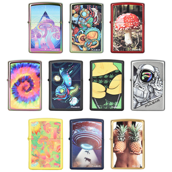 Zippo Lighter | Pulsar Design Series | The Classics | 10pc Box Zippo Lighter | Pulsar Design Series | The Classics | 10pc Box