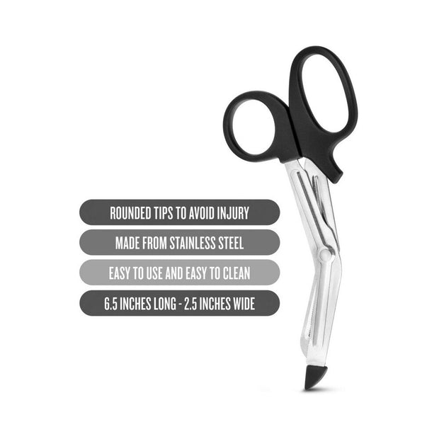 Blush Temptasia Bondage Safety Scissors Black - Headshop.com
