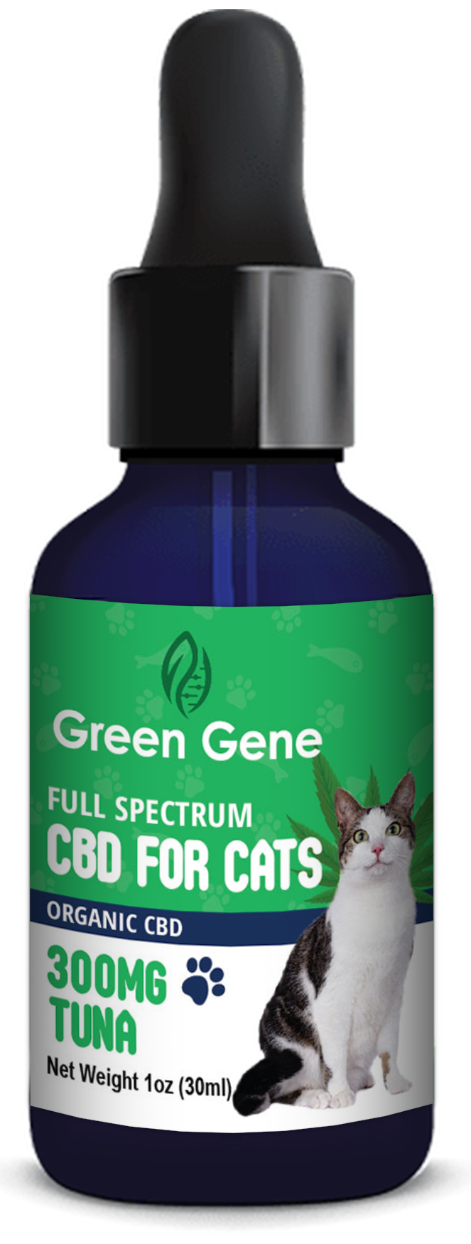 Full Spectrum CBD Oil for Cats - Feline Wellness Formula (300MG - 600MG) - Headshop.com