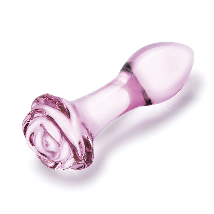 Glas Rosebud 3-Piece Glass Anal Plug Set - Headshop.com
