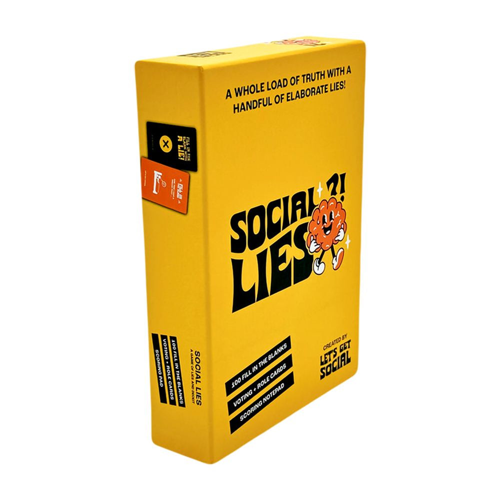 Social Lies Card Game - Headshop.com