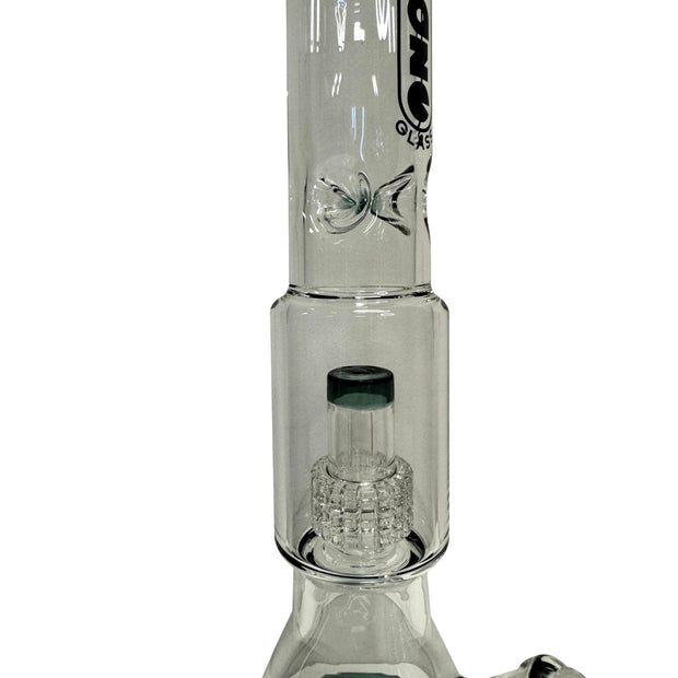 Daze Glass - Approx. 16 Striped Glass Water Pipe - Headshop.com