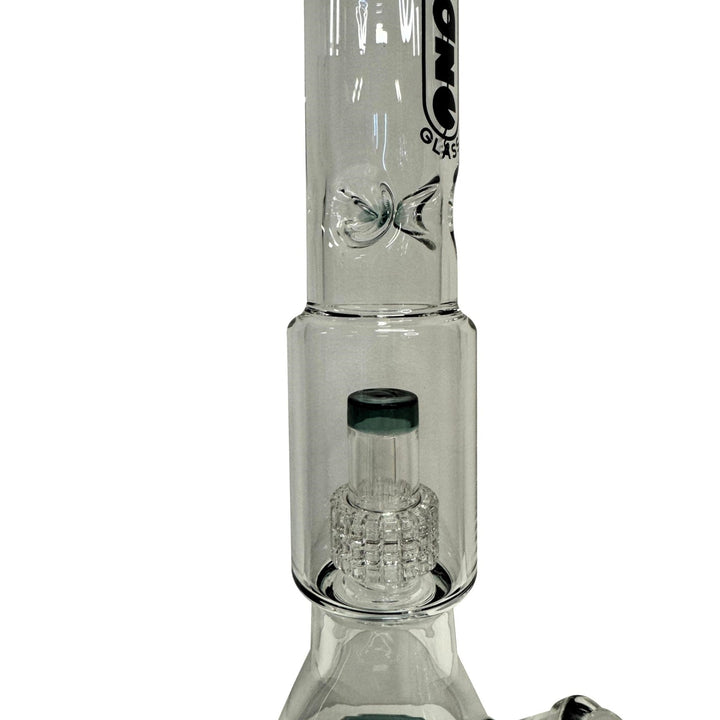 Daze Glass - Approx. 16 Striped Glass Water Pipe - Headshop.com