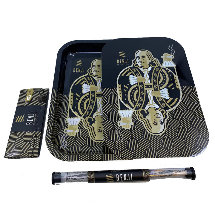 Benji Tray Kit - King Franklin Dark - Headshop.com