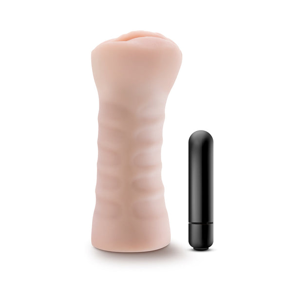 EnLust Destini Vibrating Stroker Beige - Headshop.com