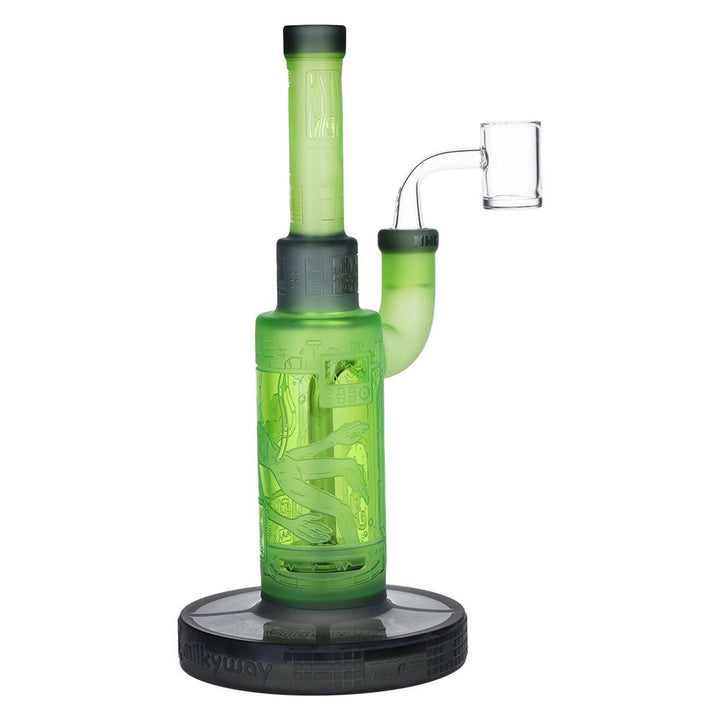 Milkyway Glass Area 51 Dab Rig - 10" / 14mm F / Slime - Headshop.com
