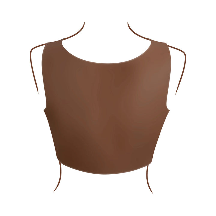 Gender X Undergarments Plate D-Cup Silicone Dark - Headshop.com