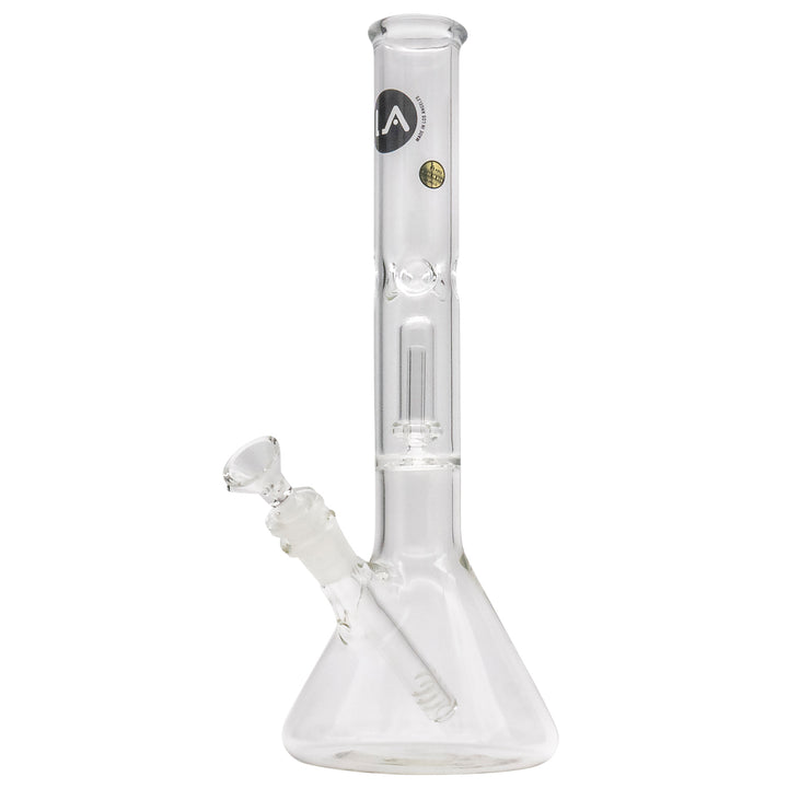 LA Pipes Single or Double Showerhead Perc Beaker Bong - Headshop.com