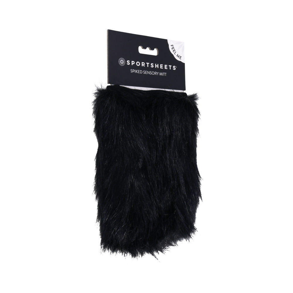 Spiked Sensory Mitt - Black main image 0