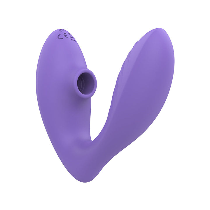 ROMP Reverb Rechargeable Silicone Clitoral and G-Spot Stimulator Purple - Headshop.com