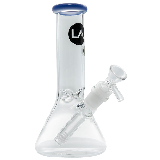 LA Pipes Beaker Bong - Multiple Colors - 8" - Headshop.com