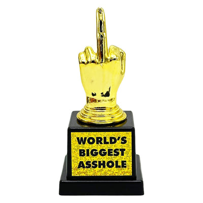 World's Biggest Asshole Trophy - 4.7" - Headshop.com