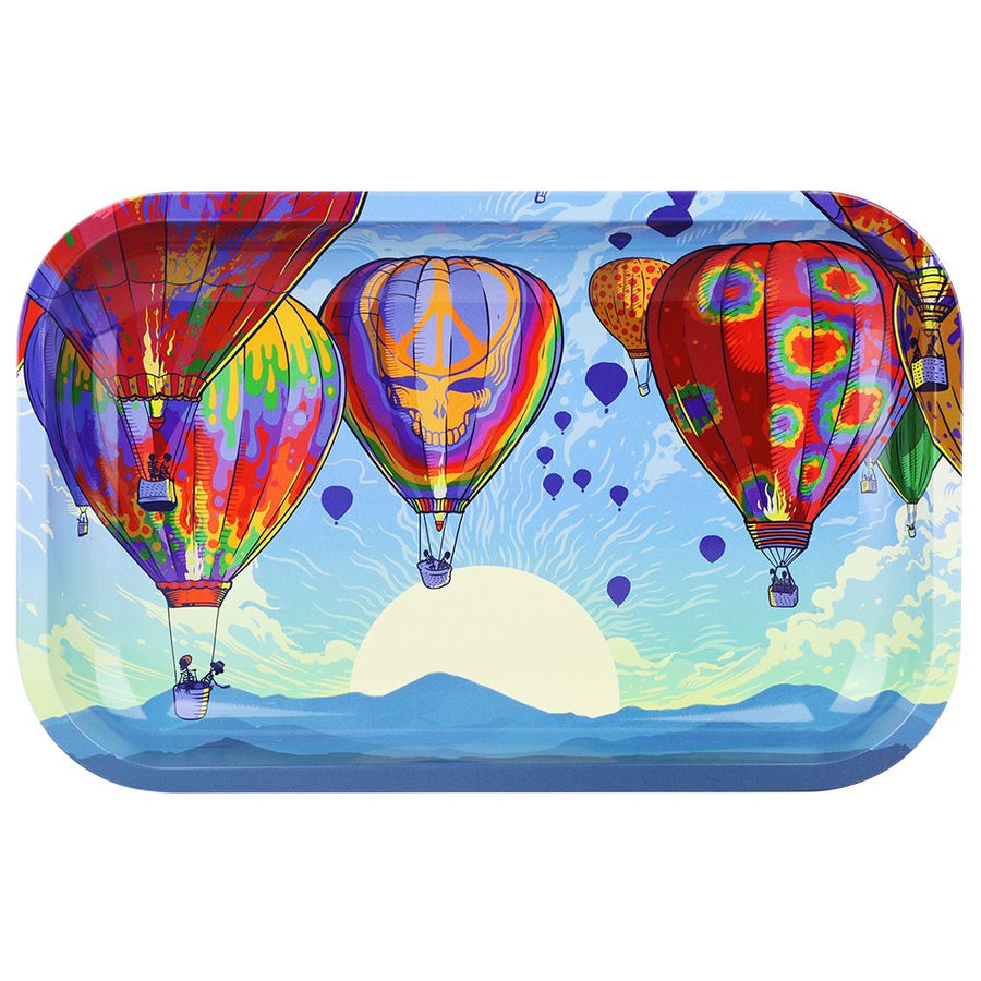 Grateful Dead x Pulsar Metal Rolling Tray - Hot Air / 11" x 7" - Headshop.com