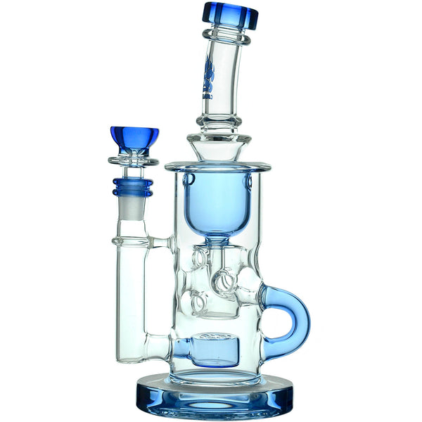 Calibear Cascade Flower Of Life Klein Recycler Dab Rig Calibear Cascade Flower Of Life Klein Recycler Dab Rig