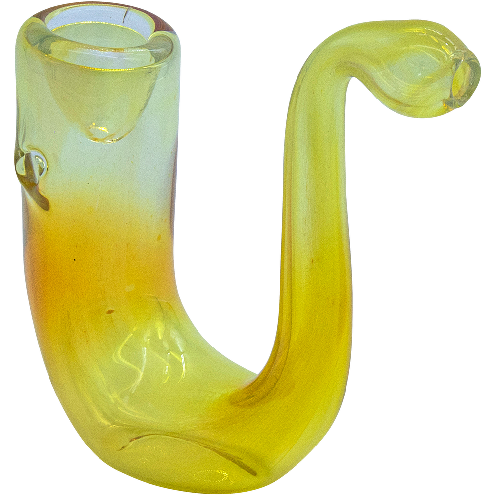 LA Pipes "Calabash" Fumed Glass Sherlock - Headshop.com