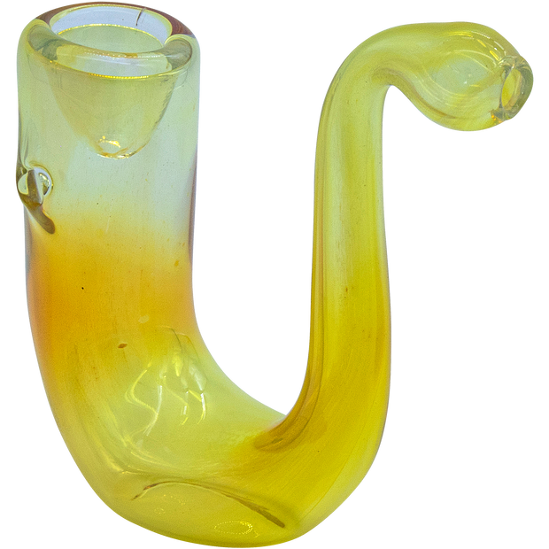 LA Pipes "Calabash" Fumed Glass Sherlock - Headshop.com