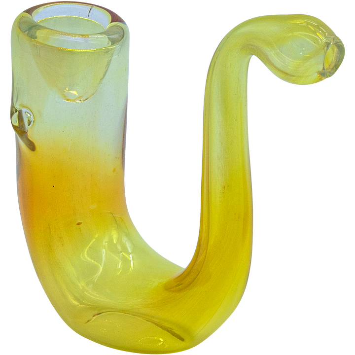 LA Pipes "Calabash" Fumed Glass Sherlock - Headshop.com