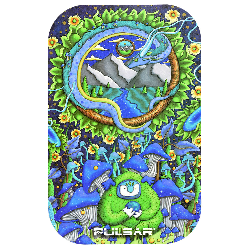 Pulsar Magnetic Rolling Tray Lid - 11"x7"/Remembering How To Listen - Headshop.com