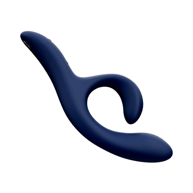 We-Vibe Nova 2 Rechargeable Flexible Silicone Rabbit Vibrator Midnight Blue - Headshop.com