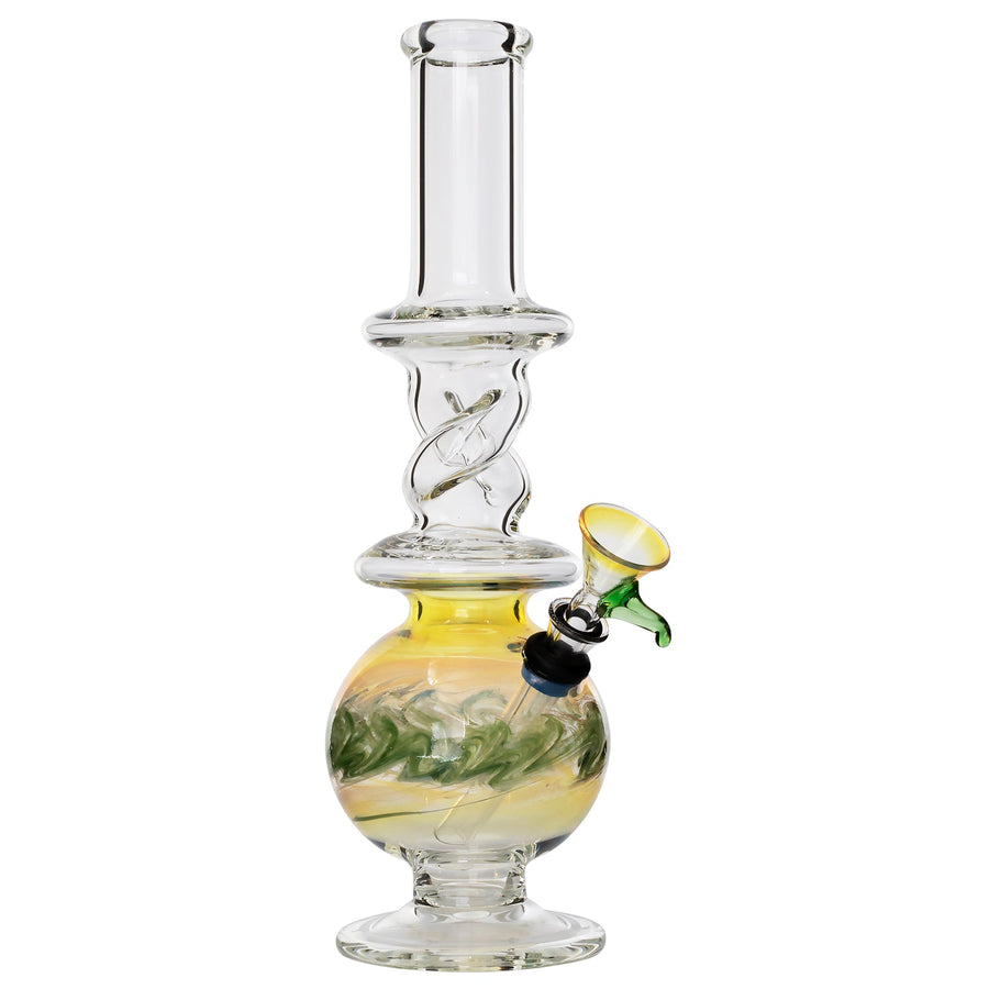 LA Pipes "The Typhoon Twister" Glass Bong - Headshop.com