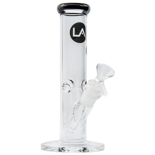 LA Pipes Straight Shooter Bong - Multiple Colors - 8" - Headshop.com