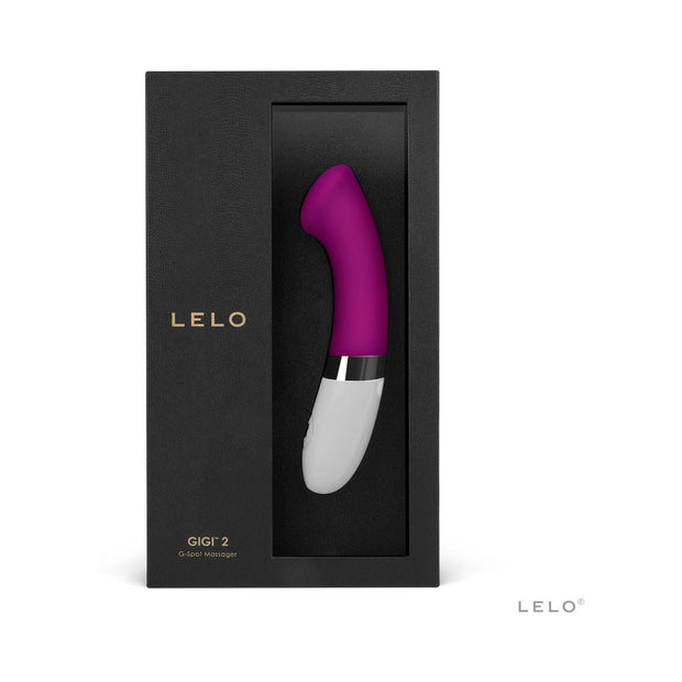 LELO GIGI 2 Rechargeable G-Spot Vibrator Deep Rose - Headshop.com