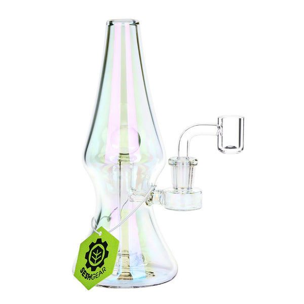 SeshGear Lava Lamp Electroplated Ombre Glass Dab Rig - 8" / 14mm F SeshGear Lava Lamp Electroplated Ombre Glass Dab Rig - 8" / 14mm F