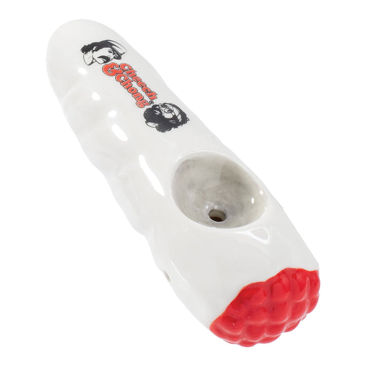 Cheech & Chong Wacky Bowlz Joint Ceramic Pipe - 4" - Headshop.com