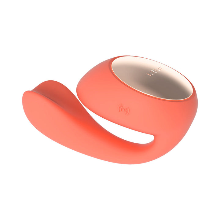 LELO IDA WAVE Rechargeable Dual Stimulator Coral Red - Headshop.com