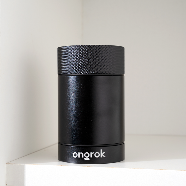 Ongrok Aluminum Metal Storage Jar - Headshop.com