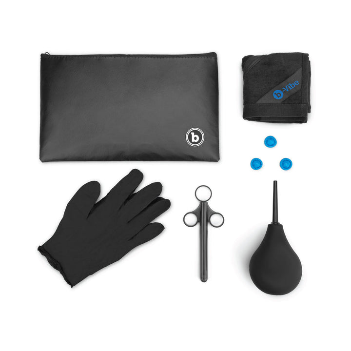 b-Vibe Anal Massage & Education Set Blue - Headshop.com