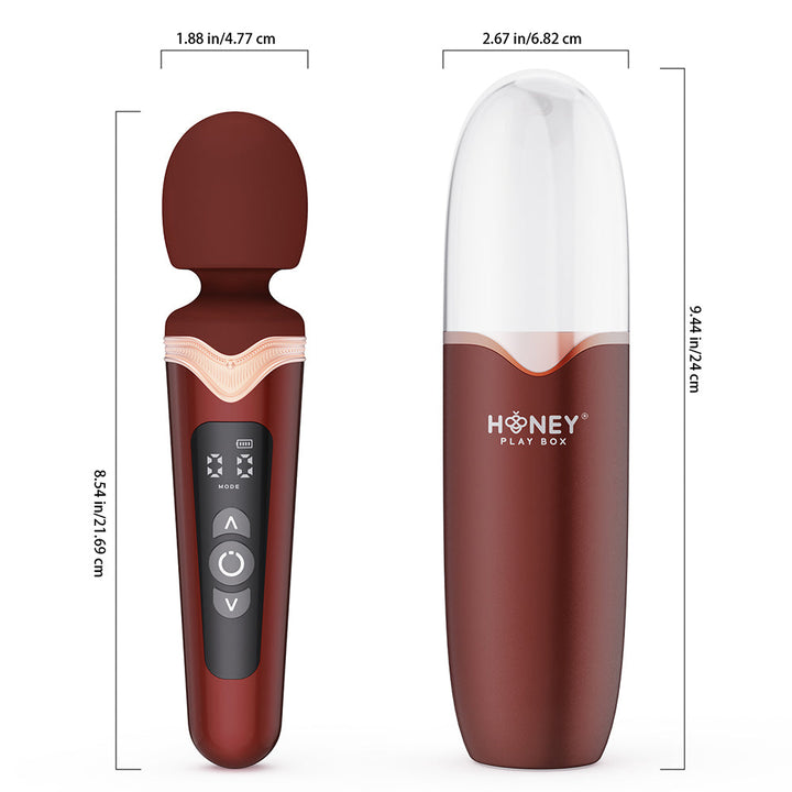 Honey Play Box Stormi Powerful Wand Massager With Charging Case - Headshop.com